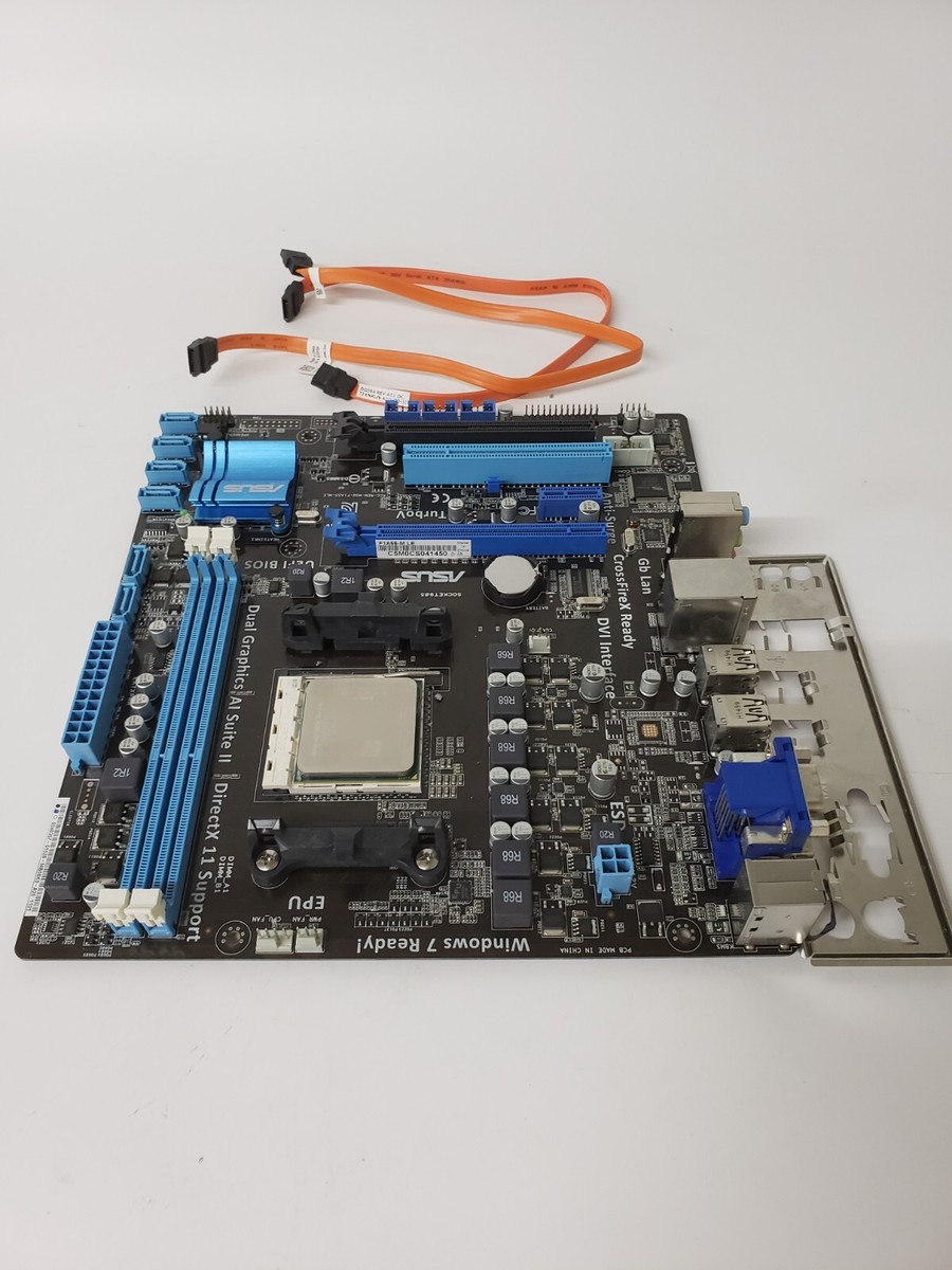 Lot Carte Mère ASUS F1A75 + Processeur AMD A8-3800 + 8Go DDR3 - Pour Pièces