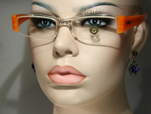 Mai indossati BELSTAFF BV8 Slim Mezza Arancione Chiaro senza montatura in  plastica occhiali da vista Frames grandi | eBay