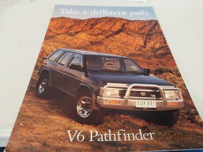 Oct 1992 NISSAN PATHINDER V6 Australian Sales Brochure | eBay Australia