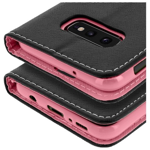 Fancy Custodia Book Cover Silicon Flip Case per Samsung Galaxy S20+ 5g Blk-pink - Foto 7 di 8