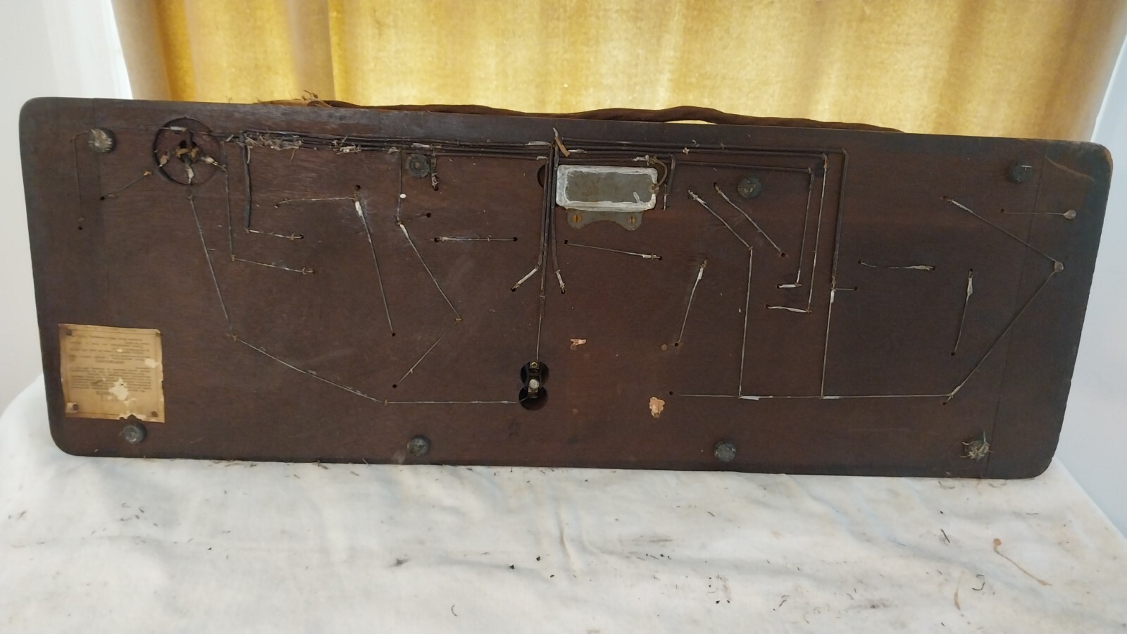 1920's Atwater Kent Type A TwoStage AF Tube Amplifier Breadboard Radio