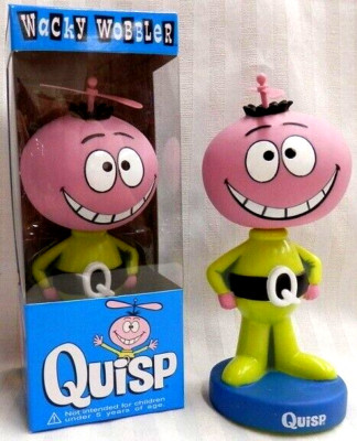 Купить new funko quisp wacky wobbler bobblehead doll quazy energy