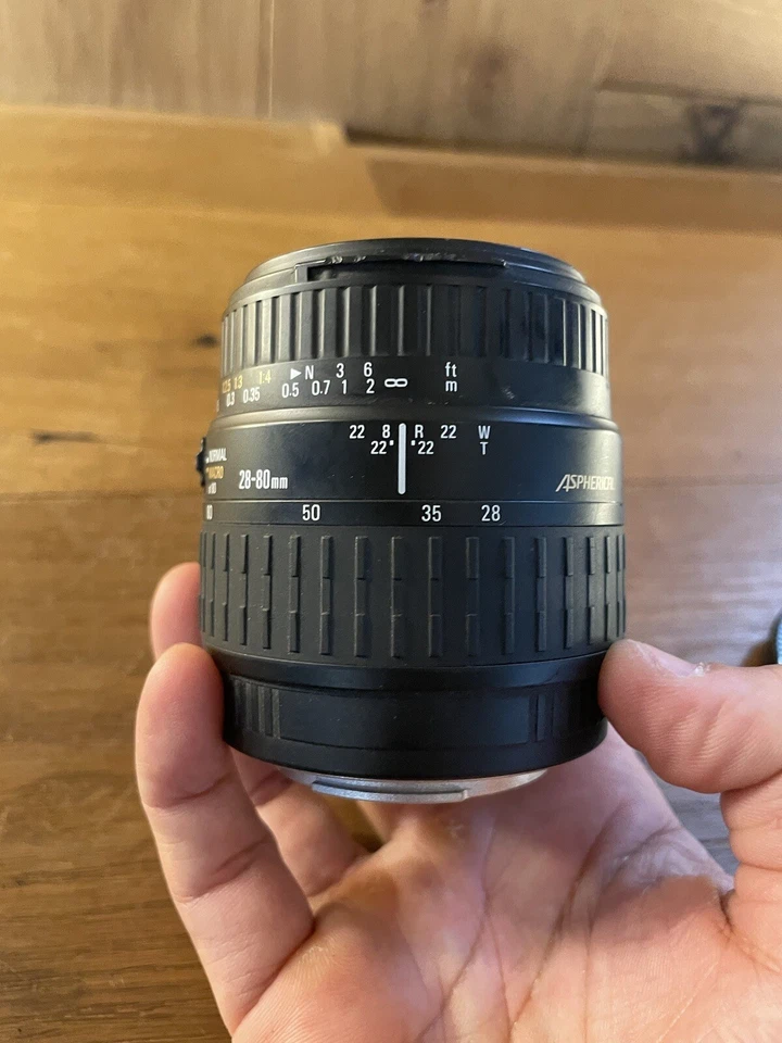 *N Mint* SIGMA AF Aspherical Zoom 28-80mm F/3.5-5.6 Macro Lens for Minolta Sony - Image 2 of 4