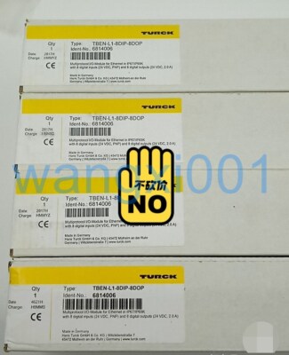 1pcs New Turck module TBEN-L1-8DIP-8DOP 68414006 DHL fast delivery