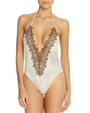 Blue Life Women's 244847 Halter Forest Tie-Dye One Piece Swimsuits Size XS