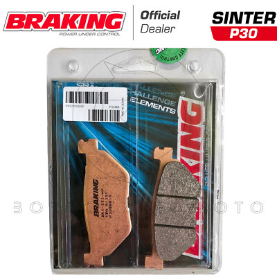 BREMSBELÄGE Hinten BRAKING P30868 Sinter Yamaha T-Max Lux Max ABS 2016