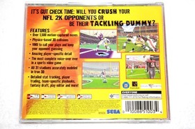 NFL2K Sega Dreamcast Disc, Manual, Jewel Case. Original Authentic