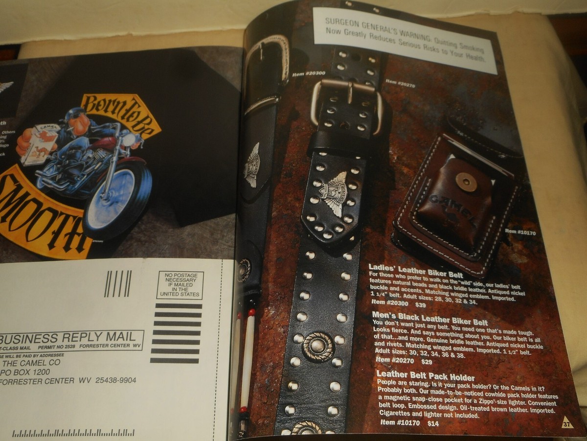 Vintage CAMEL Cigarettes 1995 Merchandise Catalog Holiday Gifts