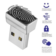 USB Fingerprint Logger Biometric Scanner Security Device For Windows 10/11Hello