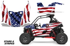 UTV Graphic Decals Stickers For Polaris RZR R...