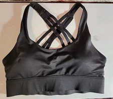 Nine Bull Sports Bra Women Sz S Criss-Cross Strappy Back C65