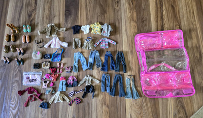 Vintage 50+  Brats Bundle Of Shoes, Clothes,  Purses Etc