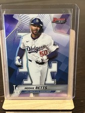 2025 Bowman’s Best Mookie Betts Purple Refractor /250