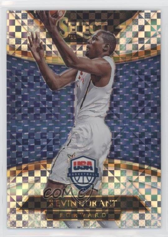 2014-15 Panini Select Courtside Silver Prizm Kevin Durant #215 5ir