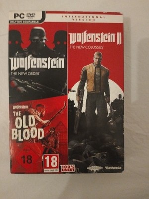 Wolfenstein 2 The New Colossus, The New Oder, The Old Blood PC International Ed.