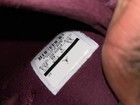Jordan Air Jordan Mid Top Burgundy Solid Sneakers Lace Up & Zip Athletic Men's — photo 2