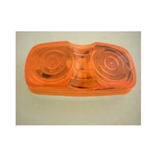 Amber 4" Incandescent Bulls Eye Side Marker Clearance Light