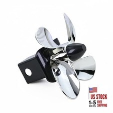 Tow Hitch Cover 77009 Spinning Propeller Trailer Hitch Cover Plastic For 2