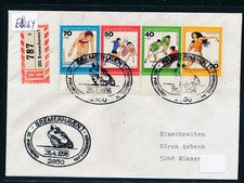 E8264) Carta Reco, RZ 285 Bremerhaven 1"z", SST 25.Carrera portuaria pesquera 1976