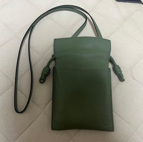 LOEWE Flamenco Pocket Bag Leather Small
