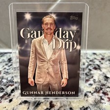 2025 Topps Series 1 Celebration Gunnar Henderson Gameday Drip GD-20 Orioles