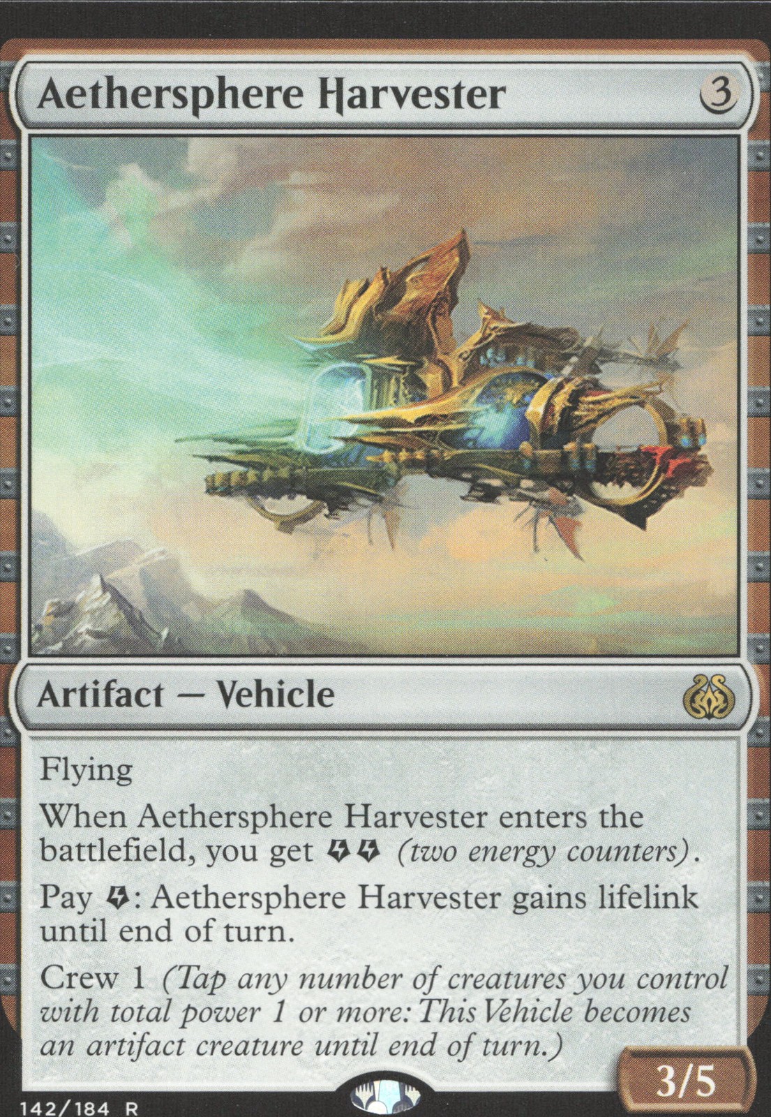 Prerelease Cards #142 Aethersphere Harvester