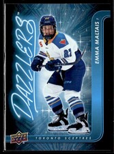 2024-25 Upper Deck Dazzlers Blue Emma Maltais TORONTO SCEPTRE #DZ-17