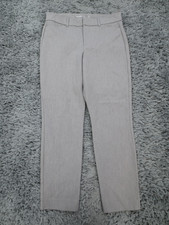 Old Navy Pants Womens 10 Gray Stretch Blend High Rise Pixie Tapered Chino
