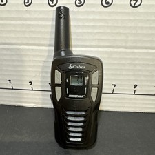 Cobra CXT195 Two-Way Walkie Talkie Black microTALK 22 Channel 16 Mile