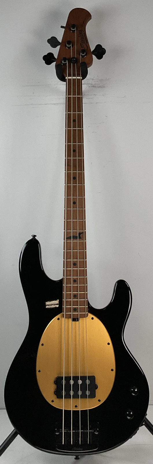Sterling Pete Wentz StingRay Bass - Black - Broken Tuner, Binding Truss Rod
