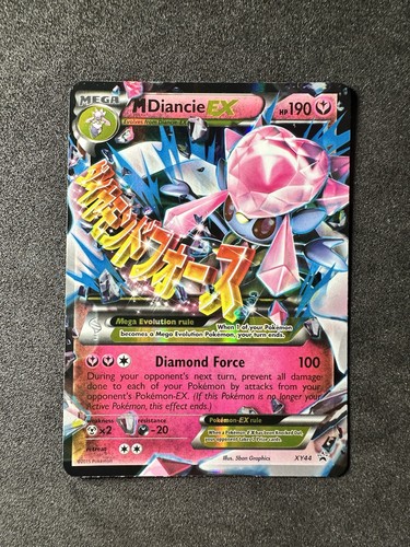 Pokémon TCG M Diancie EX XY44 Black Star Promo Holo Card
