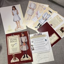 Samantha 1904 American Girl Pastimes Paper Dolls 1994 Edition Open Uncut td 