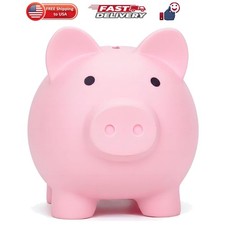 Piggy Bank for Piggy Coin Banks for Boys and Girls My First Unbreakable Plast...