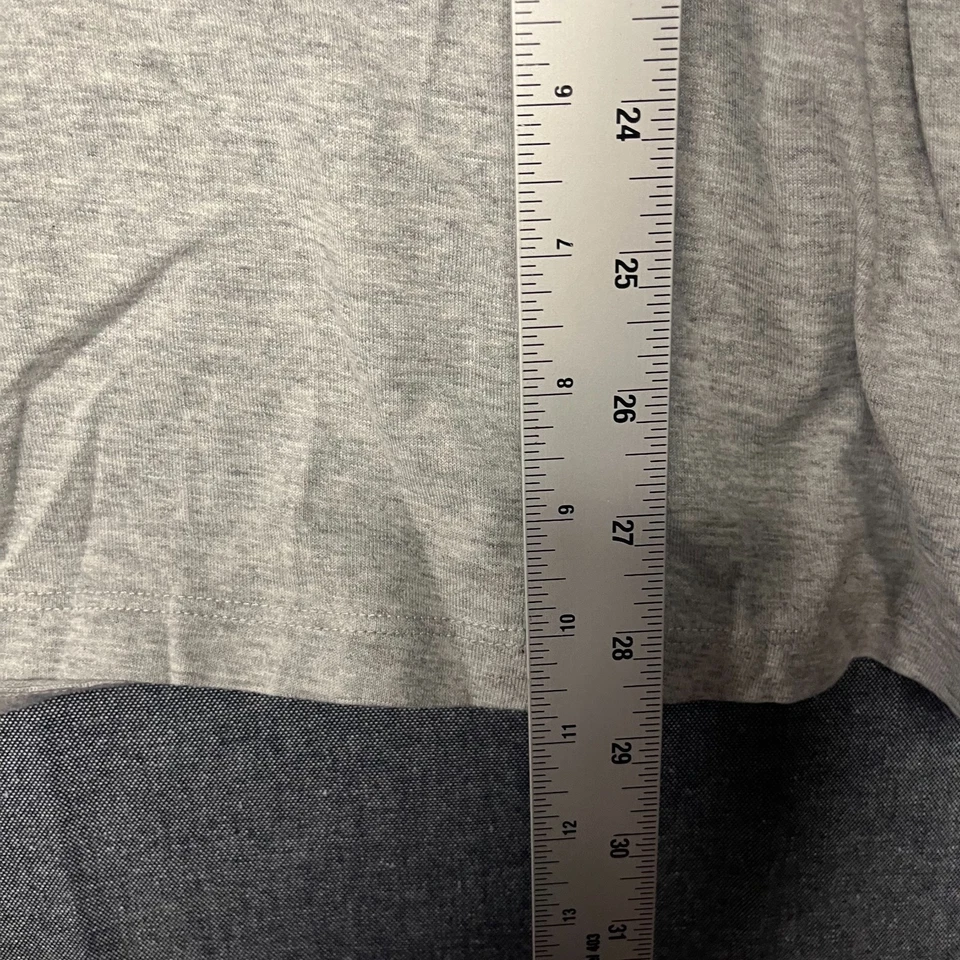 Camisa para hombre Vineyard Vines talla M gris jaspeado manga larga bolsillo algodón Foto 4 de 4