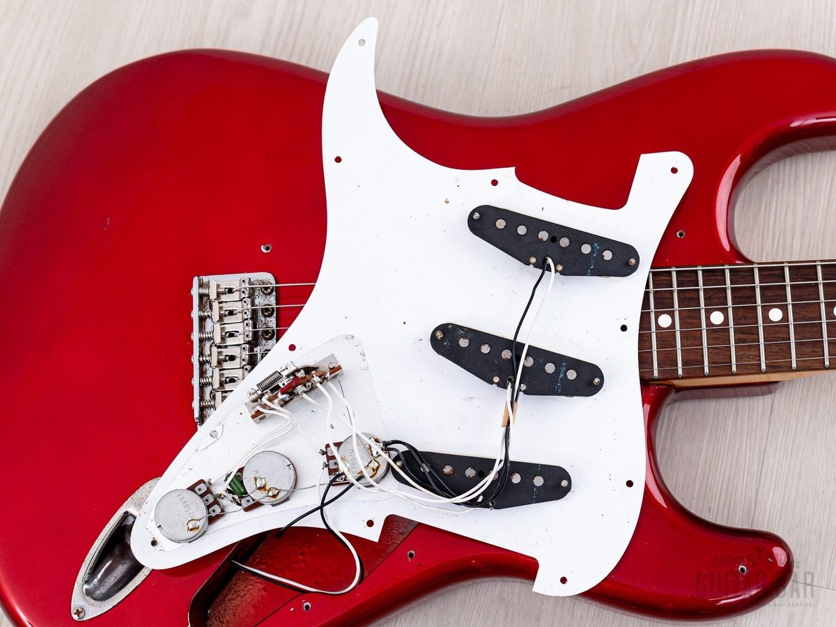 1983 Fender Stratocaster '62 Vintage Reissue JV ST62-65 Candy