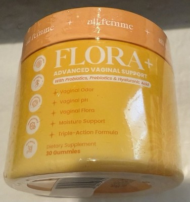 Flora Plus Gummies, Advanced Vaginal Support, Vaginal Health Gummies, Ph Balance
