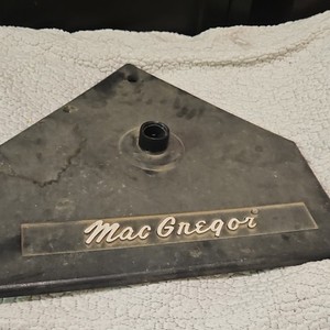 MacGregor Rubber Home Plate Black for Baseball Softball Field Equipment Durable