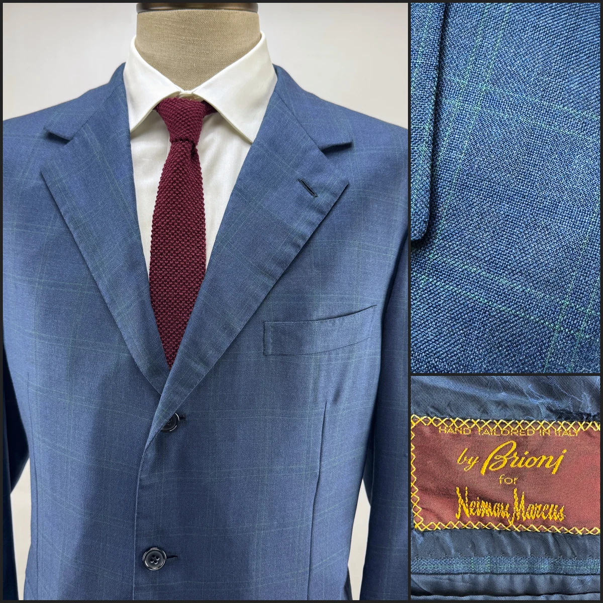 新品未使用　Brioni Brioni 格子套装和运动服男| eBay