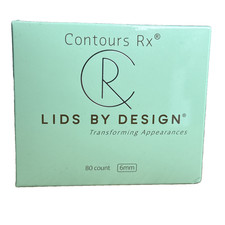 NIB LIDS BY DESIGN 6mm Eyelid Correcting Strips Heavy Hooded Droopy Lids 80CT