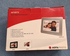 Agfa AF 5075 digital photo frame unused in box