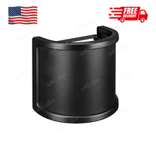 Professional Microphone Filter / Pop Shield - 360  Flexible  Duel Layered NEW