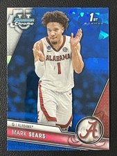 2023-24 Bowman University Chrome Sapphire #72 Mark Sears Alabama Crimson Tide