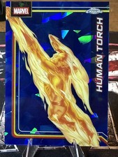2026 Topps Chrome Marvel Comics Sapphire Edition #51 Human Torch