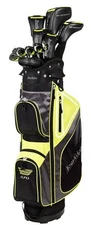 New Tour Edge Golf Bazooka 470 Black Complete Set With Bag Grap Regular Flex