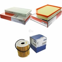 Mahle / Knecht Innenraumfilter LA 387 Luftfilter LX 1591/2 ÖLfilter OX 149D