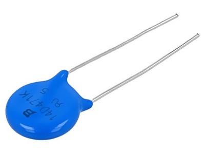 5X MOV-14D471K Varistor: Metalloxid THT 300VAC 385VDC 470V 4,5kA Ø16,5mm BOURNS