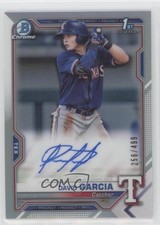 2021 Bowman Chrome Prospect Refractor 256/499 David Garcia #CPA-DGA Auto 0jd0