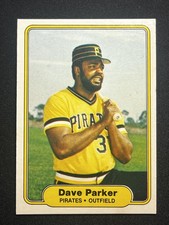1982 Fleer #489 Dave Parker