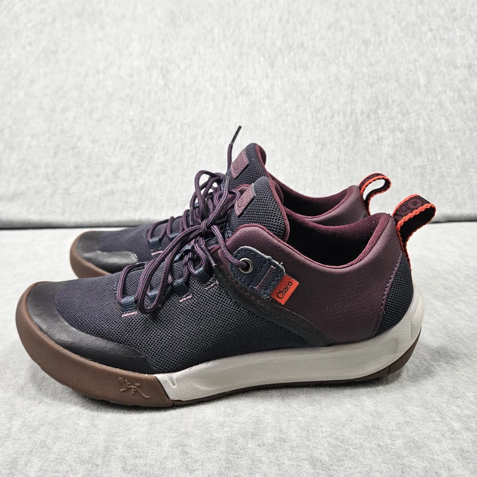 CHACO Zapatos Mujer 9 Sidetrek Tenis Zapatos Atléticos Azul Púrpura Foto 2 de 4