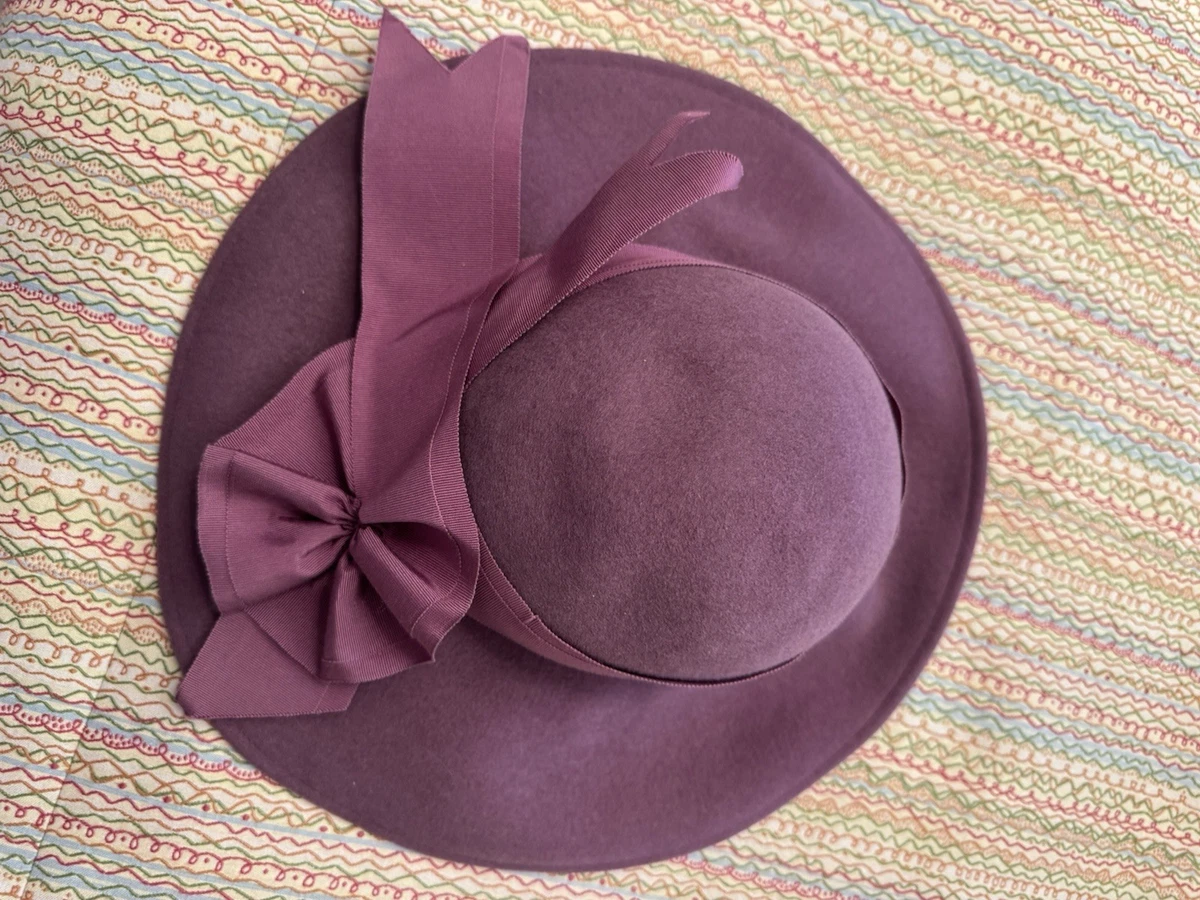 100% Wool Purple Vintage Hats for Women for sale | eBay